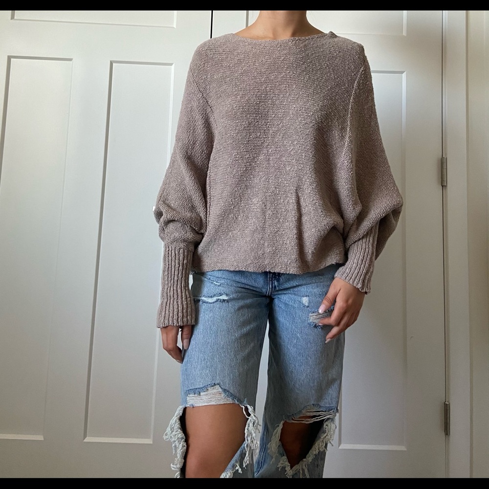 Loose sweater!